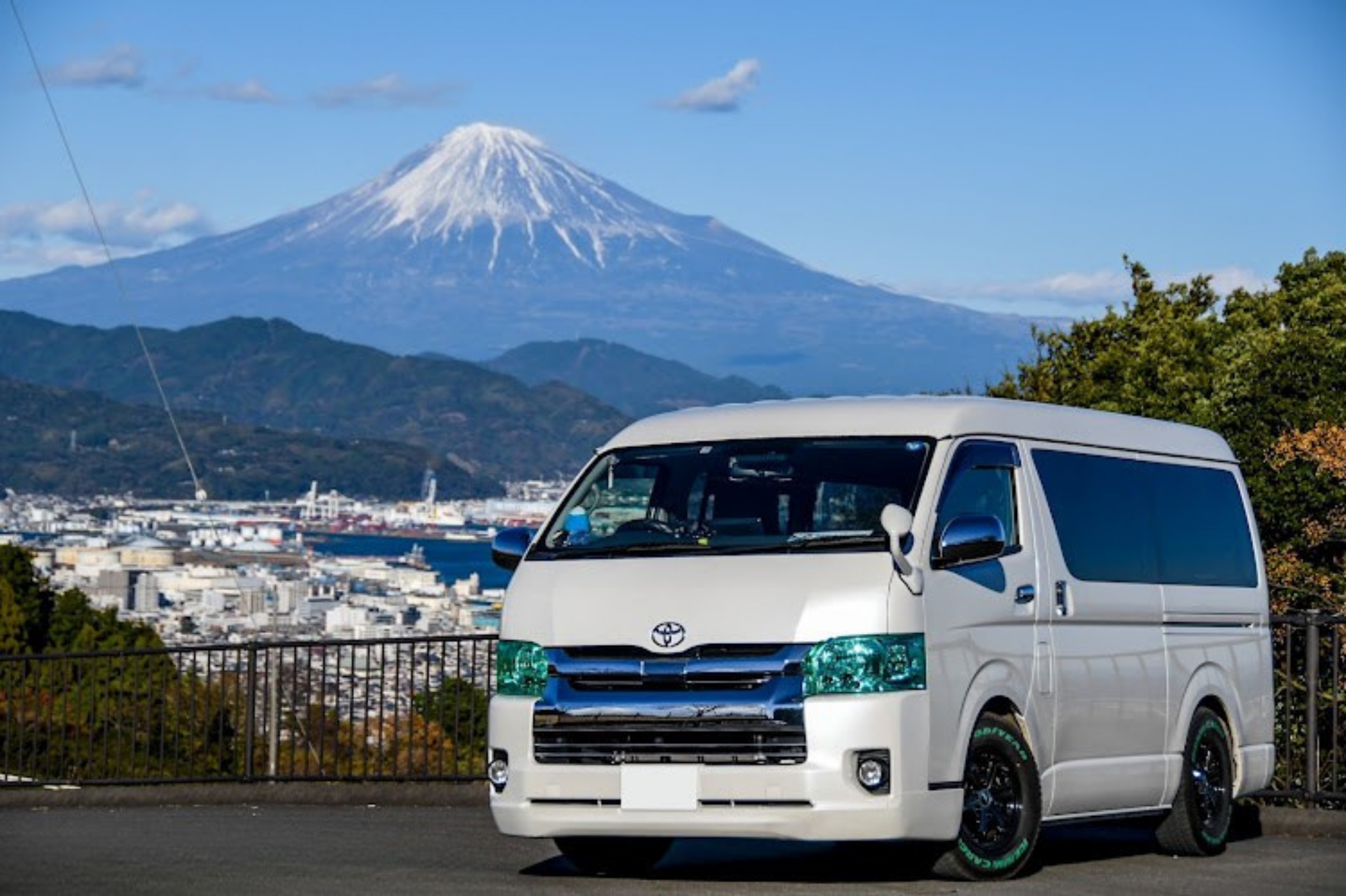 Spacious van or minivan